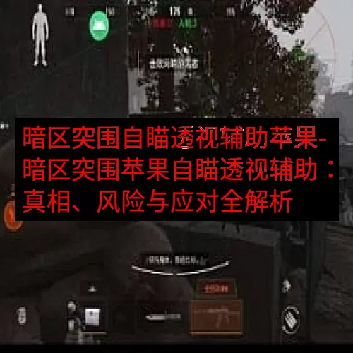 暗区突围自瞄透视辅助苹果-暗区突围苹果自瞄透视辅助：真相、风